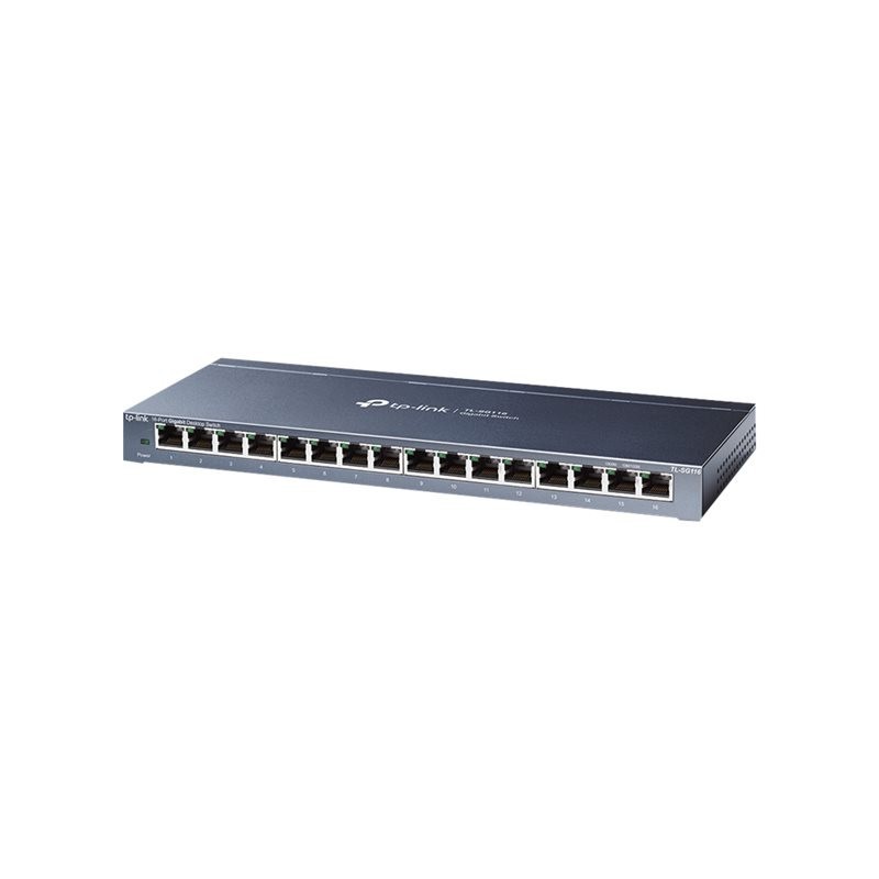 TPLINK TL-SG116 TP-Link TL-SG116 Switch 16-Port Gigabit Desktop Switch, 16 Gigabit RJ45 Ports, D