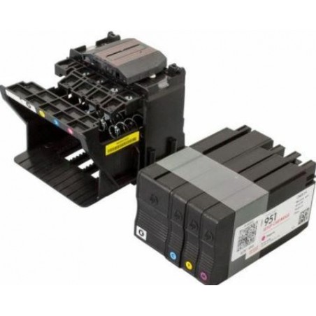 HP Zestaw do wym. głowic CR324A/CR323A CM751-60126 CMYK , 15K HP Zestaw do wym. głowic CR324A/CR323A CM751-60126 CMYK , 15K