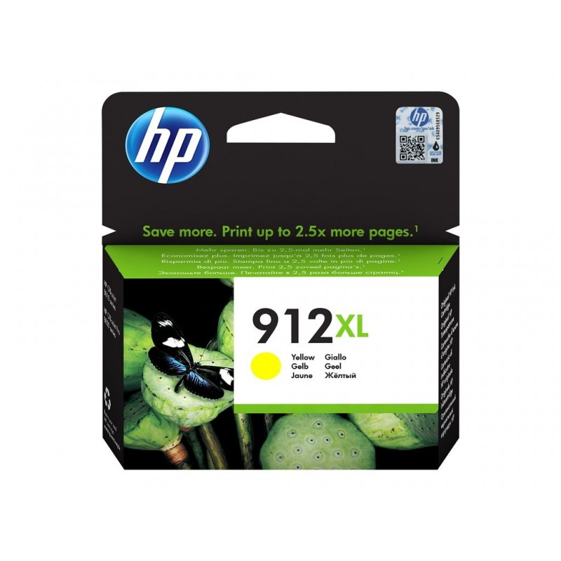 HP 912XL High Yield Yellow Ink HP 912XL High Yield Yellow Ink
