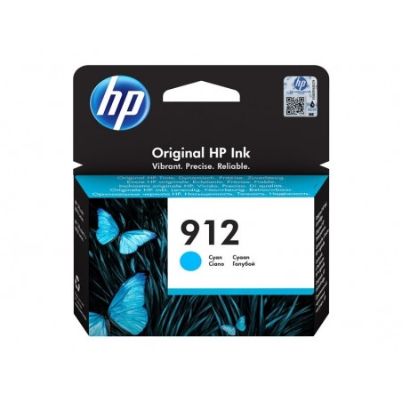 HP 912 Cyan Ink Cartridge HP 912 Cyan Ink Cartridge
