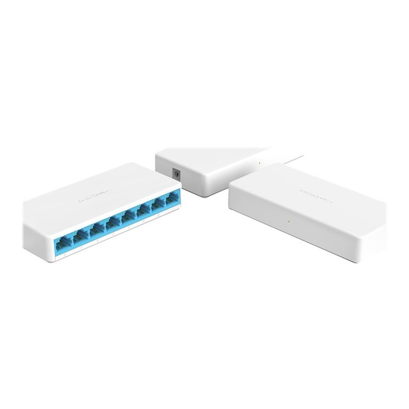 TPLINK MS108 Mercusys MS108 8-Port 10/100Mbps Desktop Switch TPLINK MS108 Mercusys MS108 8-Port 10/100Mbps Desktop Switch