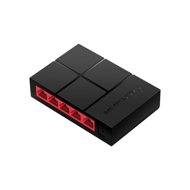 TPLINK MS105G Mercusys MS105G 5-Port 10/100/1000Mbps Desktop Switch TPLINK MS105G Mercusys MS105G 5-Port 10/100/1000Mbps Desktop Switch