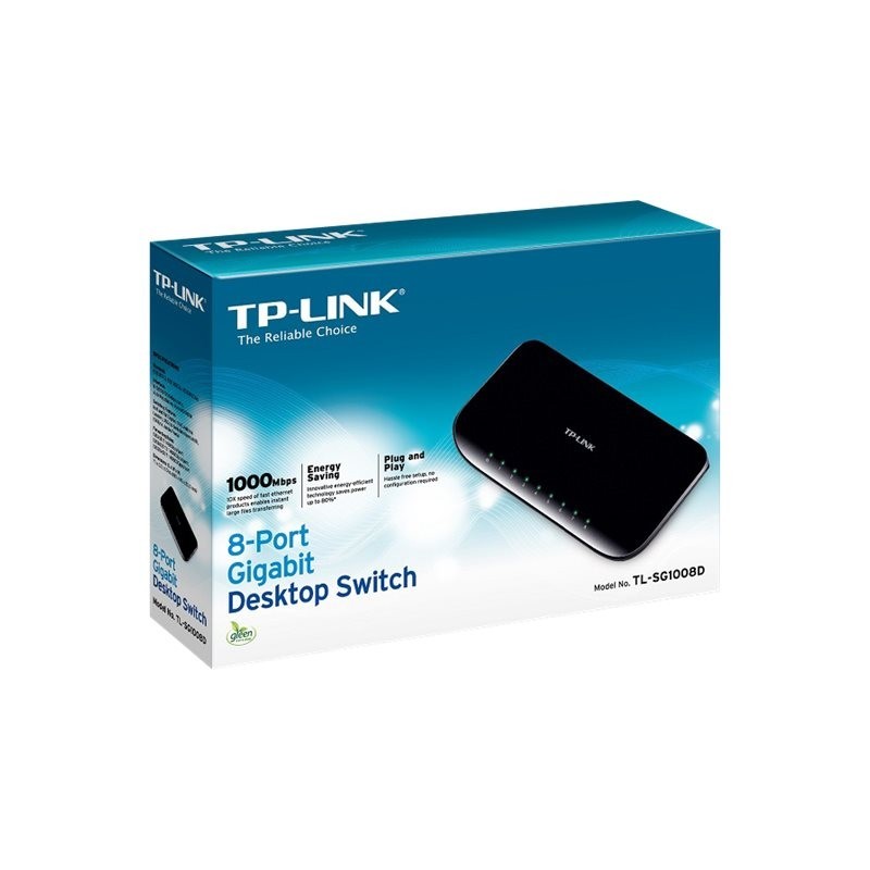 TP-LINK TL-SG1008D Switch 8x10/100/1000Mbps