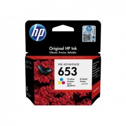 HP 653 Tri-color Original Ink Advantage Cartridge