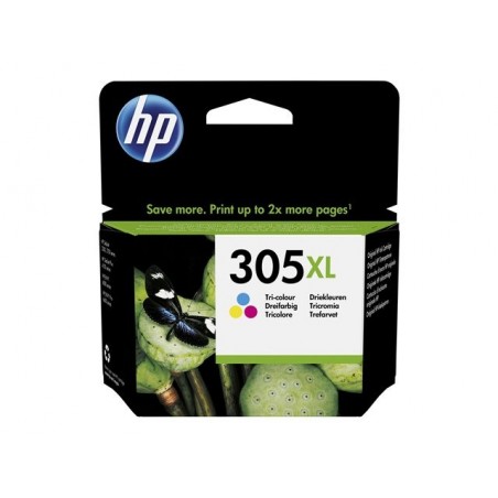 HP 305XL High Yield Tri-color Original Ink Cartridge HP 305XL High Yield Tri-color Original Ink Cartridge
