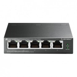TP-LINK TL-SG1005LP 5-Port Gigabit Desktop Steel Case Switch with 4-Port PoE+ 40W PoE budget (P) TP-LINK TL-SG1005LP 5-Port Gigabit Desktop Steel Case Switch with 4-Port PoE+ 40W PoE budget (P)