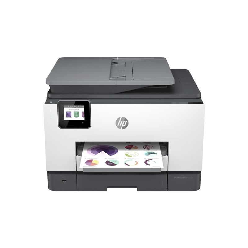 HP OfficeJet Pro 9022e All-in-One A4 Color Wi-Fi USB 2.0 RJ-11 Print Copy Scan Fax Inkjet 20ppm
