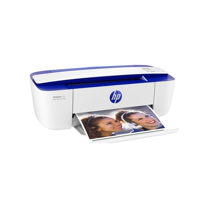 HP DeskJet 3760 All-in-One A4 Color USB 2.0 Wi-Fi Print Copy Scan Inkjet 15ppm