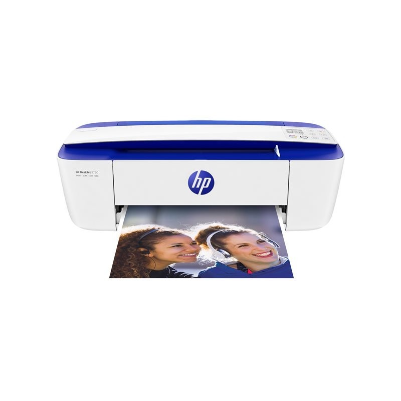 HP DeskJet 3760 All-in-One A4 Color USB 2.0 Wi-Fi Print Copy Scan Inkjet 15ppm