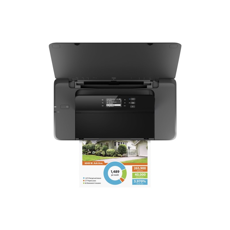 HP OfficeJet 200 Mobile Color Wi-Fi USB 2.0 Inkjet Print 6ppm HP OfficeJet 200 Mobile Color Wi-Fi USB 2.0 Inkjet Print 6ppm