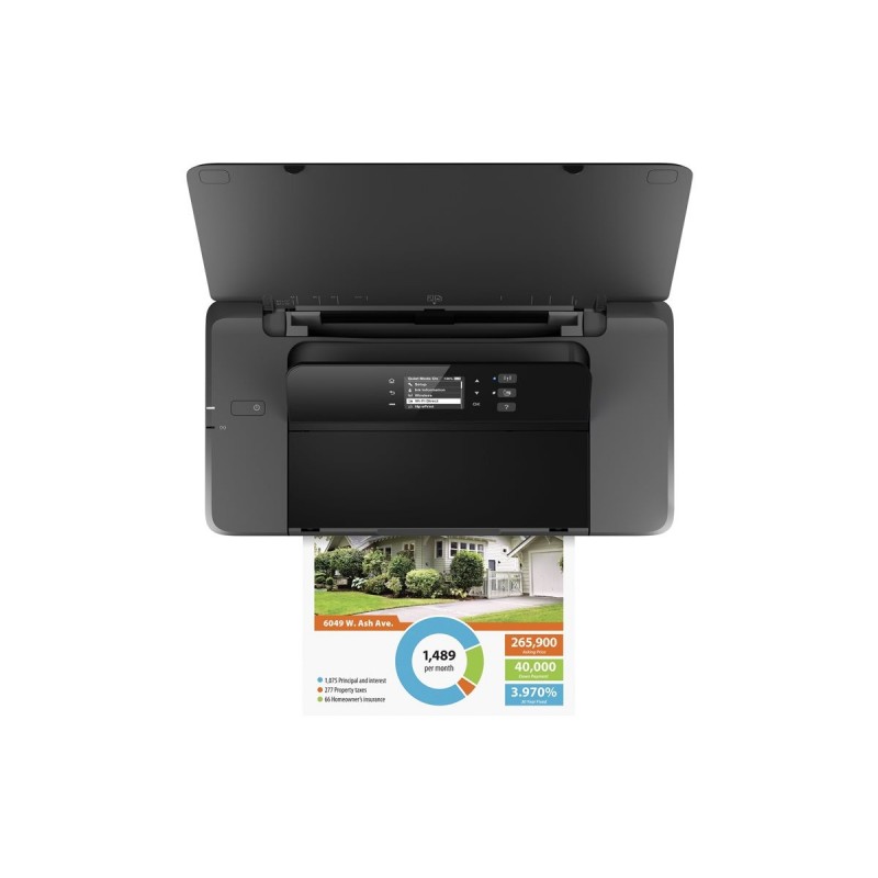 HP OfficeJet 200 Mobile Color Wi-Fi USB 2.0 Inkjet Print 6ppm HP OfficeJet 200 Mobile Color Wi-Fi USB 2.0 Inkjet Print 6ppm