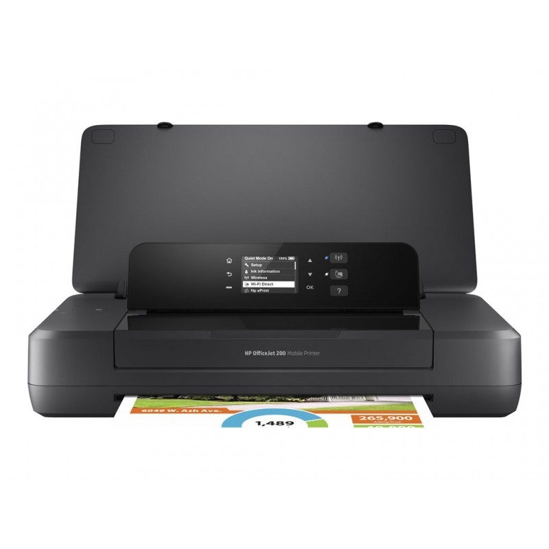 HP OfficeJet 200 Mobile Color Wi-Fi USB 2.0 Inkjet Print 6ppm HP OfficeJet 200 Mobile Color Wi-Fi USB 2.0 Inkjet Print 6ppm