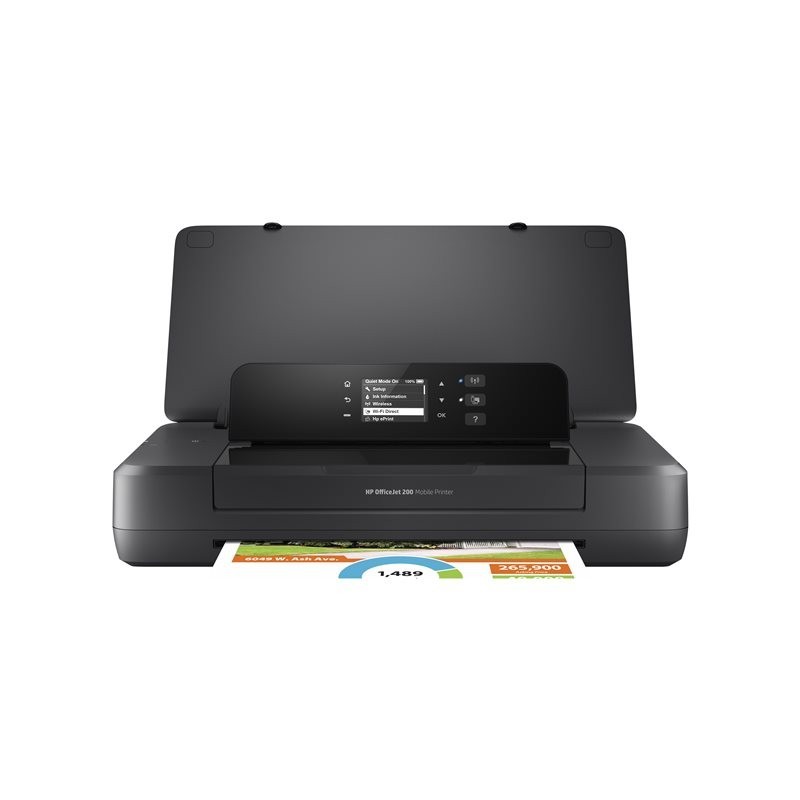 HP OfficeJet 200 Mobile Color Wi-Fi USB 2.0 Inkjet Print 6ppm HP OfficeJet 200 Mobile Color Wi-Fi USB 2.0 Inkjet Print 6ppm