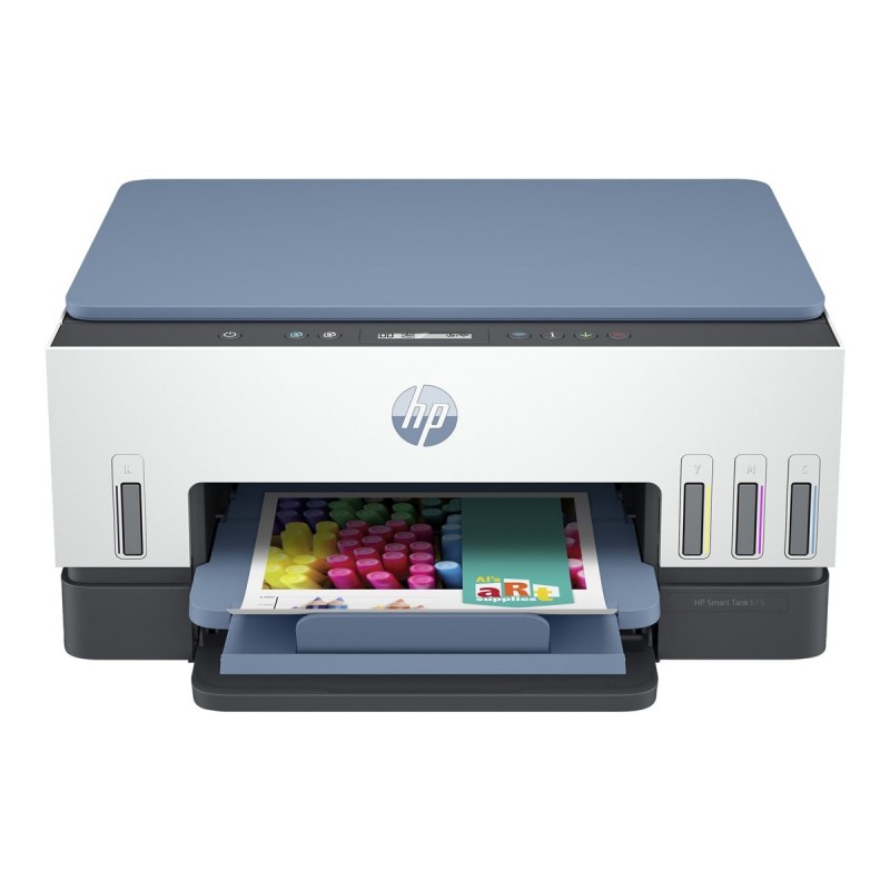 HP Smart Tank 675 All-in-One A4 Color Dual-band WiFi Print Scan Copy Inkjet 12/7ppm HP Smart Tank 675 All-in-One A4 Color Dual-band WiFi Print Scan Copy Inkjet 12/7ppm
