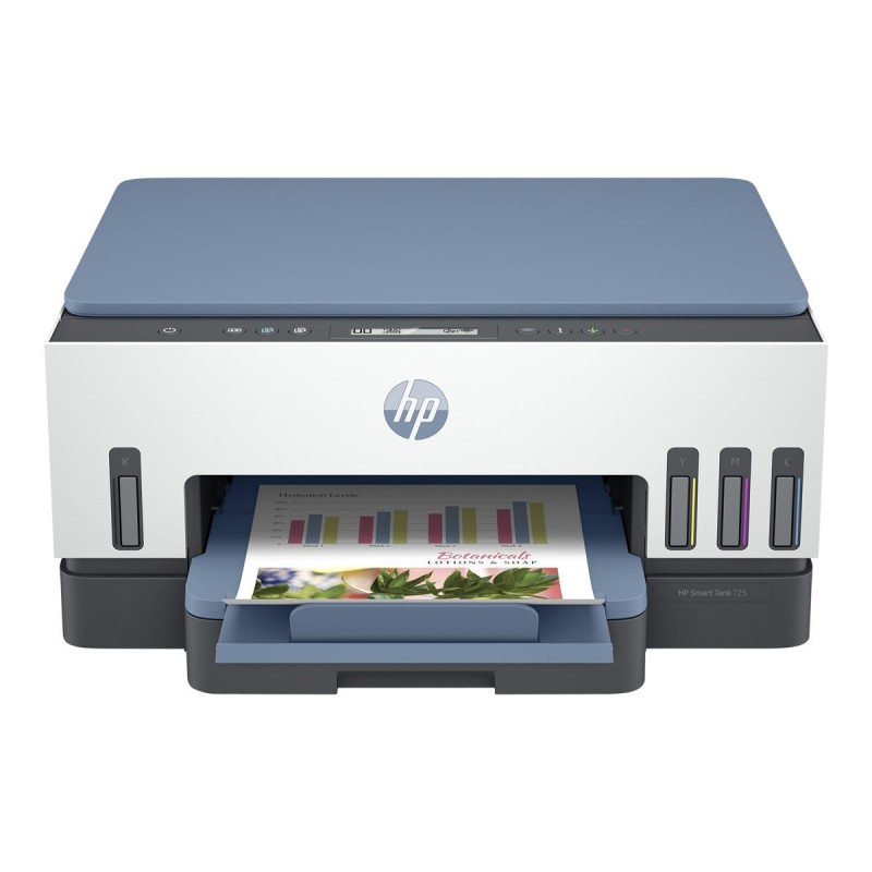 HP Smart Tank 725 All-in-One A4 Color Dual-band WiFi Print Scan Copy Inkjet 15/9ppm HP Smart Tank 725 All-in-One A4 Color Dual-band WiFi Print Scan Copy Inkjet 15/9ppm