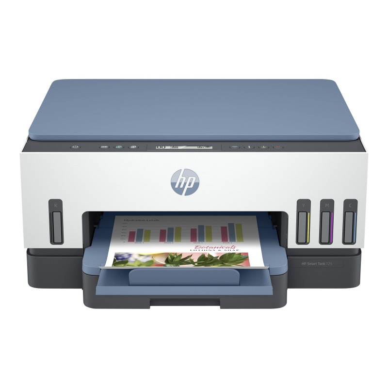 HP Smart Tank 725 All-in-One A4 Color Dual-band WiFi Print Scan Copy Inkjet 15/9ppm HP Smart Tank 725 All-in-One A4 Color Dual-band WiFi Print Scan Copy Inkjet 15/9ppm