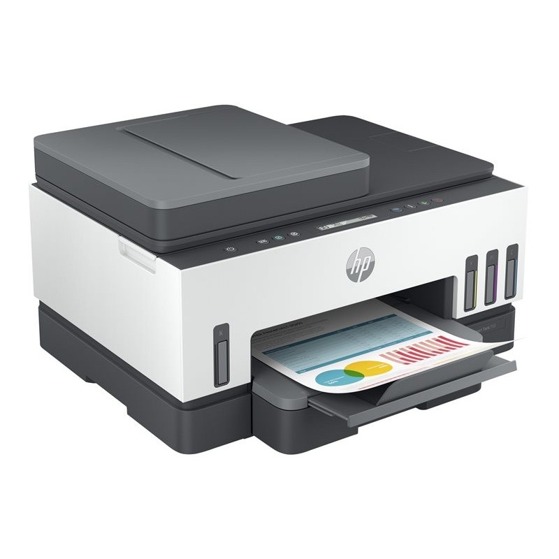 HP Smart Tank 750 All-in-One A4 Color Dual-band WiFi Ethernet Print Scan Copy Inkjet 15/9ppm HP Smart Tank 750 All-in-One A4 Color Dual-band WiFi Ethernet Print Scan Copy Inkjet 15/9ppm