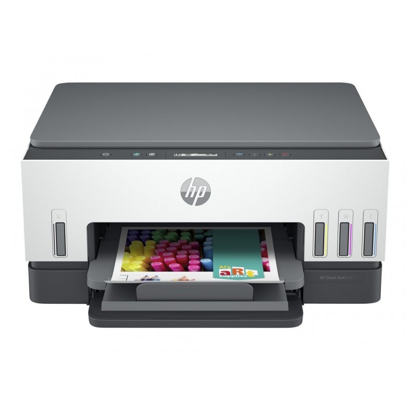 HP Smart Tank 670 All-in-One A4 Color Dual-band Wi-Fi Print Scan Copy Inkjet 12/7ppm (A) HP Smart Tank 670 All-in-One A4 Color Dual-band Wi-Fi Print Scan Copy Inkjet 12/7ppm (A)