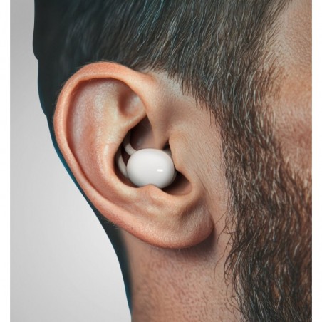 Słuchawki dokanałowewe do snu/podcast białe  Słuchawki dokanałowewe do snu/podcast białe