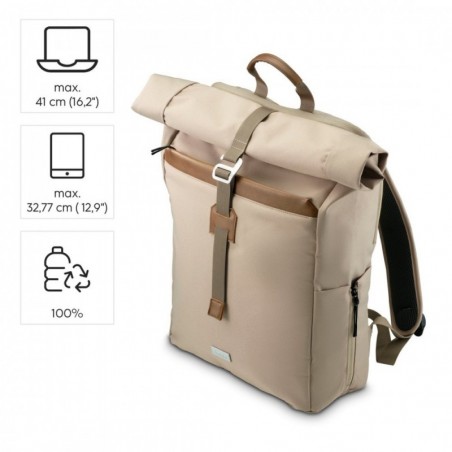 Plecak do laptopa 16,2 cala Silvan beżowy Plecak do laptopa 16,2 cala Silvan beżowy