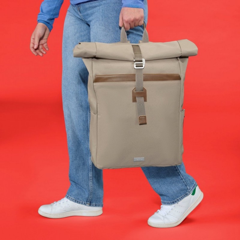 Plecak do laptopa 16,2 cala Silvan beżowy Plecak do laptopa 16,2 cala Silvan beżowy