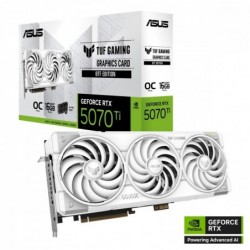 Karta graficzna GeForce RTX 5070Ti TUF GAMING OC WHITE BTF GDDR7 256bit Karta graficzna GeForce RTX 5070Ti TUF GAMING OC WHITE BTF GDDR7 256bit