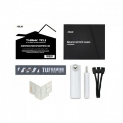 Karta graficzna GeForce RTX 5070Ti TUF GAMING OC WHITE GDDR7 256bit 3DP/2HDMI Karta graficzna GeForce RTX 5070Ti TUF GAMING OC WHITE GDDR7 256bit 3DP/2HDMI