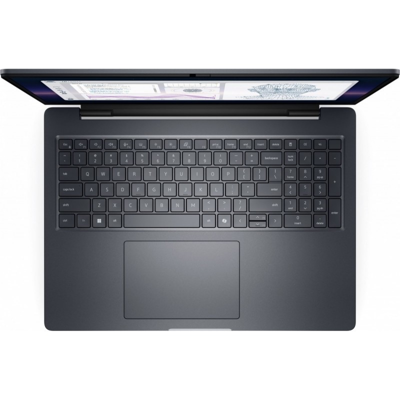 Laptop Dell Pro Max 16 Plus MB16250 W11P U7-265HX|32GB|1TB|Nvidia RTX PRO 2000|FgrPr & SmtCd|Cam|WLAN + BT|16.0 FHD|Backlit Kb|6