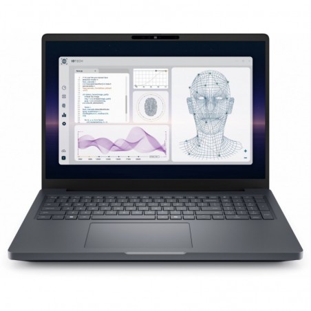 Laptop Dell Pro Max 16 Plus MB16250 W11P U7-265HX|32GB|1TB|Nvidia RTX PRO 1000|FgrPr & SmtCd |Cam|WLAN + BT|16.0 FHD|Backlit Kb|