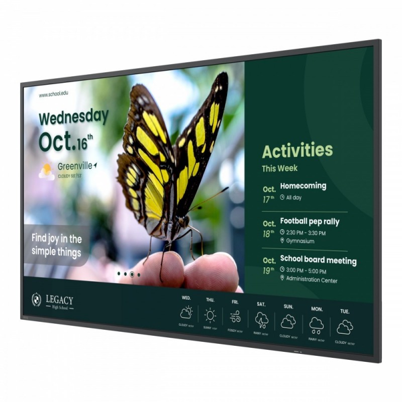 Monitor wielkoformatowy 43 cale ST4304 4K/1200:1/ANDROID Monitor wielkoformatowy 43 cale ST4304 4K/1200:1/ANDROID