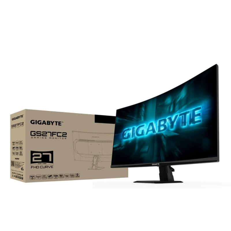 Monitor 27 cali GS27FC2 GAMING FHD 240Hz DP HDMI CURVED Monitor 27 cali GS27FC2 GAMING FHD 240Hz DP HDMI CURVED