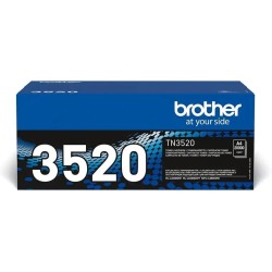 Toner Brother TN-3520 Black - Wysoka Wydajność | Drukarki.pl