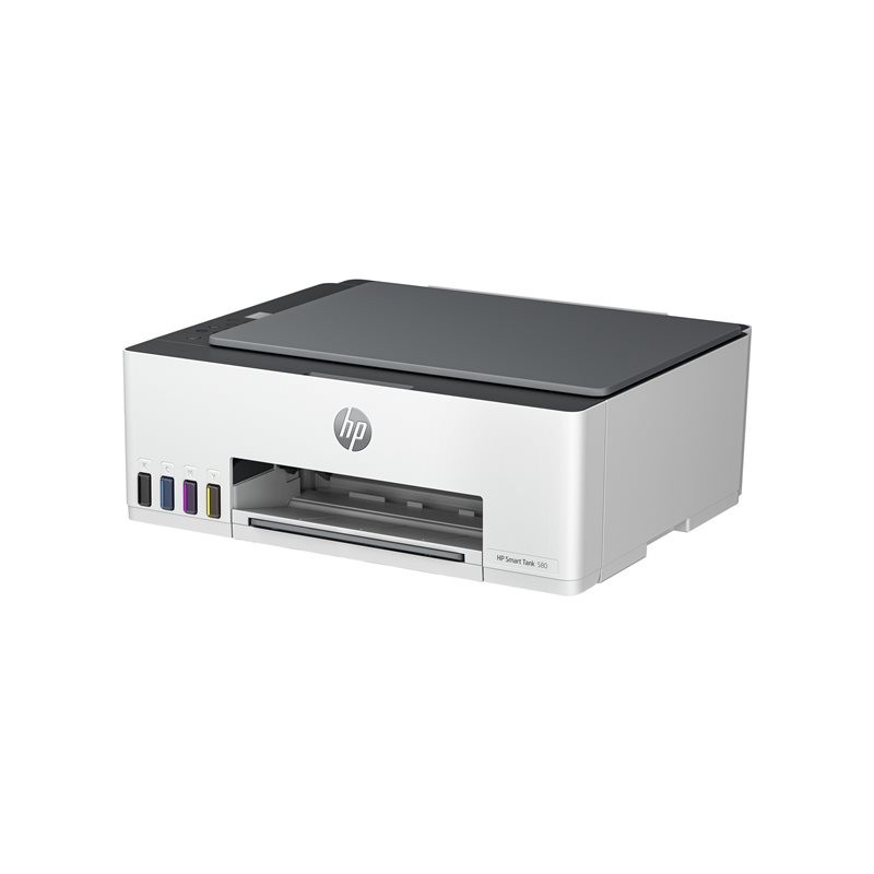 HP Smart Tank 580 AiO Print Scan Copy 12/5ppm Printer HP Smart Tank 580 AiO Print Scan Copy 12/5ppm Printer