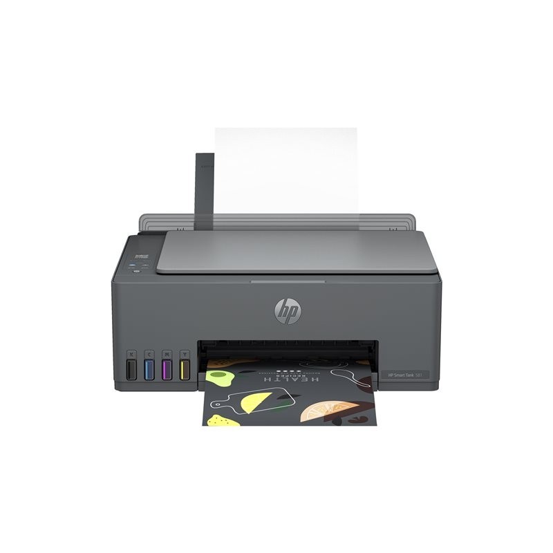 HP Smart Tank 581 AiO Print Scan Copy 12/5ppm Printer HP Smart Tank 581 AiO Print Scan Copy 12/5ppm Printer