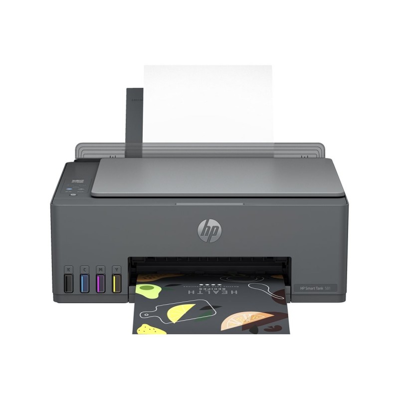 HP Smart Tank 581 AiO Print Scan Copy 12/5ppm Printer HP Smart Tank 581 AiO Print Scan Copy 12/5ppm Printer
