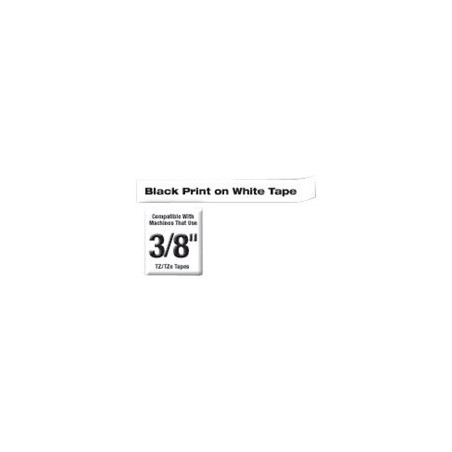 BROTHER TZE221 Brother TZE221 Banda laminata 9mm BLACK ON WHITE BROTHER TZE221 Brother TZE221 Banda laminata 9mm BLACK ON WHITE