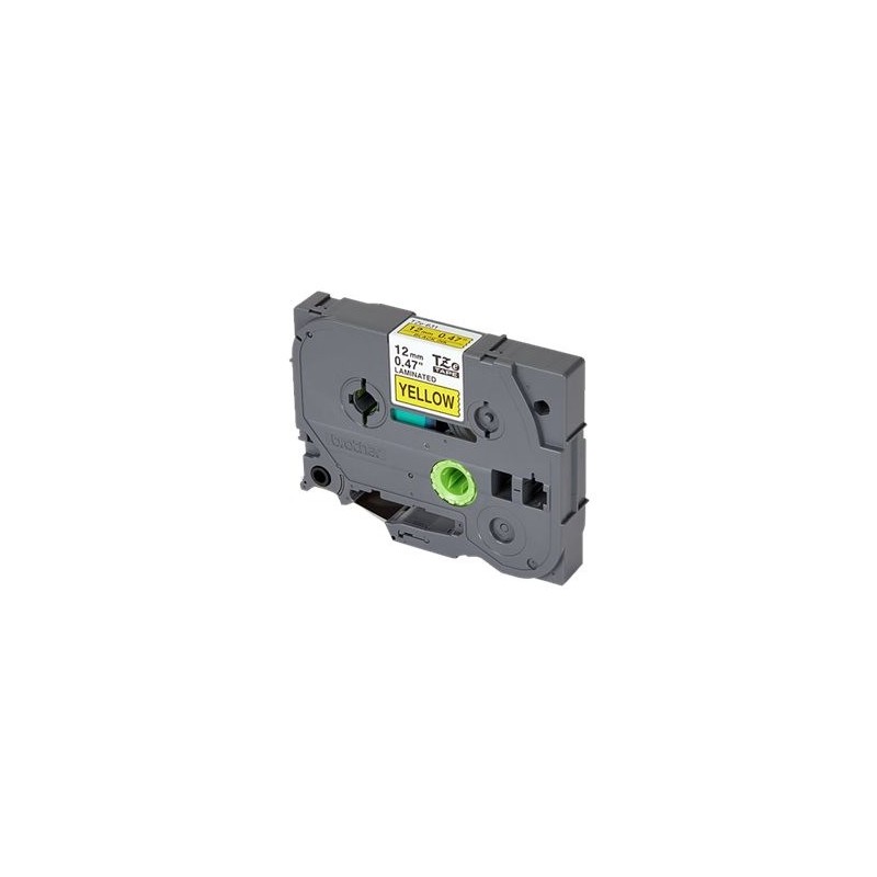 BROTHER TZE631 Brother TZE631 Banda laminata 12mm BLACK ON YELLOW
