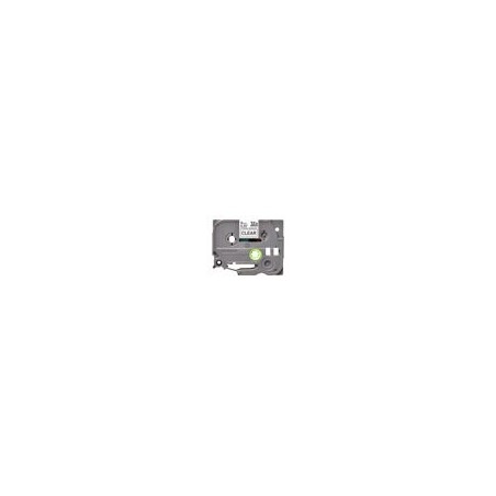 BROTHER TZES121 Taśma Brother 9mm BLACK ON CLEAR ADHESIVE TAPE BROTHER TZES121 Taśma Brother 9mm BLACK ON CLEAR ADHESIVE TAPE