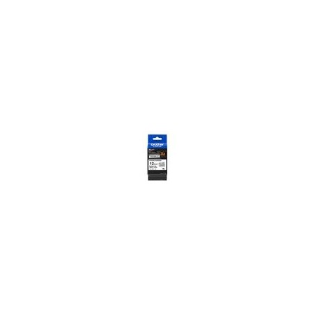 BROTHER TZeS231 Taśma Brother 12mm BLACK ON WHITE ADHESIVE TAPE BROTHER TZeS231 Taśma Brother 12mm BLACK ON WHITE ADHESIVE TAPE