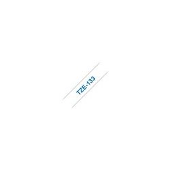 BROTHER TZE133 Taśma Brother 12mm BLUE ON CLEAR BROTHER TZE133 Taśma Brother 12mm BLUE ON CLEAR