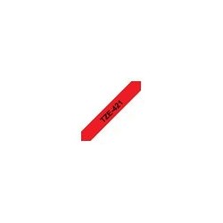 BROTHER TZe421 Taśma Brother 9mm BLACK ON RED BROTHER TZe421 Taśma Brother 9mm BLACK ON RED