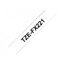 BROTHER TZEFX221 Taśma Brother 9mm BLACK ON WHITE FLEXIBLE ID BROTHER TZEFX221 Taśma Brother 9mm BLACK ON WHITE FLEXIBLE ID