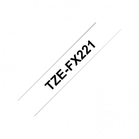 BROTHER TZEFX221 Taśma Brother 9mm BLACK ON WHITE FLEXIBLE ID BROTHER TZEFX221 Taśma Brother 9mm BLACK ON WHITE FLEXIBLE ID