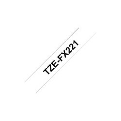 BROTHER TZEFX221 Taśma Brother 9mm BLACK ON WHITE FLEXIBLE ID BROTHER TZEFX221 Taśma Brother 9mm BLACK ON WHITE FLEXIBLE ID