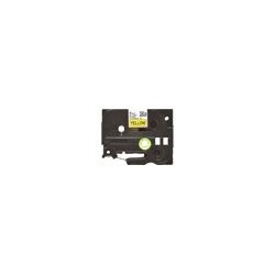 BROTHER TZEFX611 Taśma Brother 6mm BLACK ON YELLOW FLEXIBLE ID