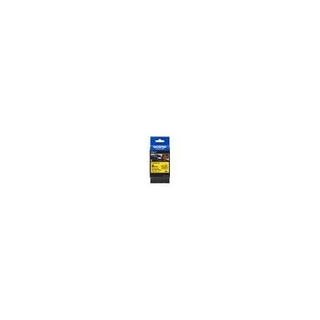 BROTHER TZEFX611 Taśma Brother 6mm BLACK ON YELLOW FLEXIBLE ID BROTHER TZEFX611 Taśma Brother 6mm BLACK ON YELLOW FLEXIBLE ID
