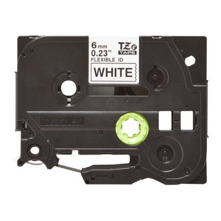BROTHER TZEFX211 Taśma Brother 6mm BLACK ON WHITE FLEXIBLE ID BROTHER TZEFX211 Taśma Brother 6mm BLACK ON WHITE FLEXIBLE ID