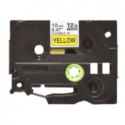 BROTHER TZEFX631 Taśma Brother 12mm BLACK ON YELLOW FLEXIBLE ID BROTHER TZEFX631 Taśma Brother 12mm BLACK ON YELLOW FLEXIBLE ID