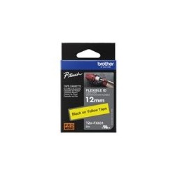 BROTHER TZEFX631 Taśma Brother 12mm BLACK ON YELLOW FLEXIBLE ID BROTHER TZEFX631 Taśma Brother 12mm BLACK ON YELLOW FLEXIBLE ID