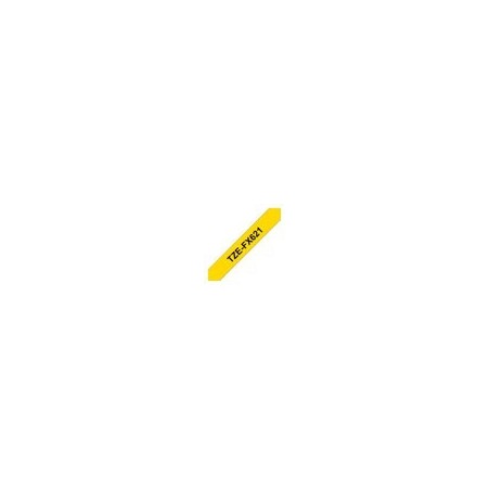 BROTHER TZEFX621 Taśma Brother 9mm BLACK ON YELLOW FLEXIBLE ID BROTHER TZEFX621 Taśma Brother 9mm BLACK ON YELLOW FLEXIBLE ID